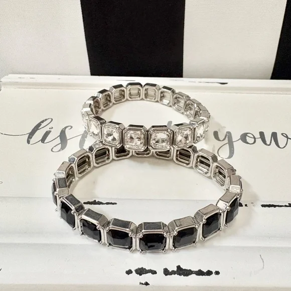 WHBM Bracelets🖤🤍 - Picture 3 of 6